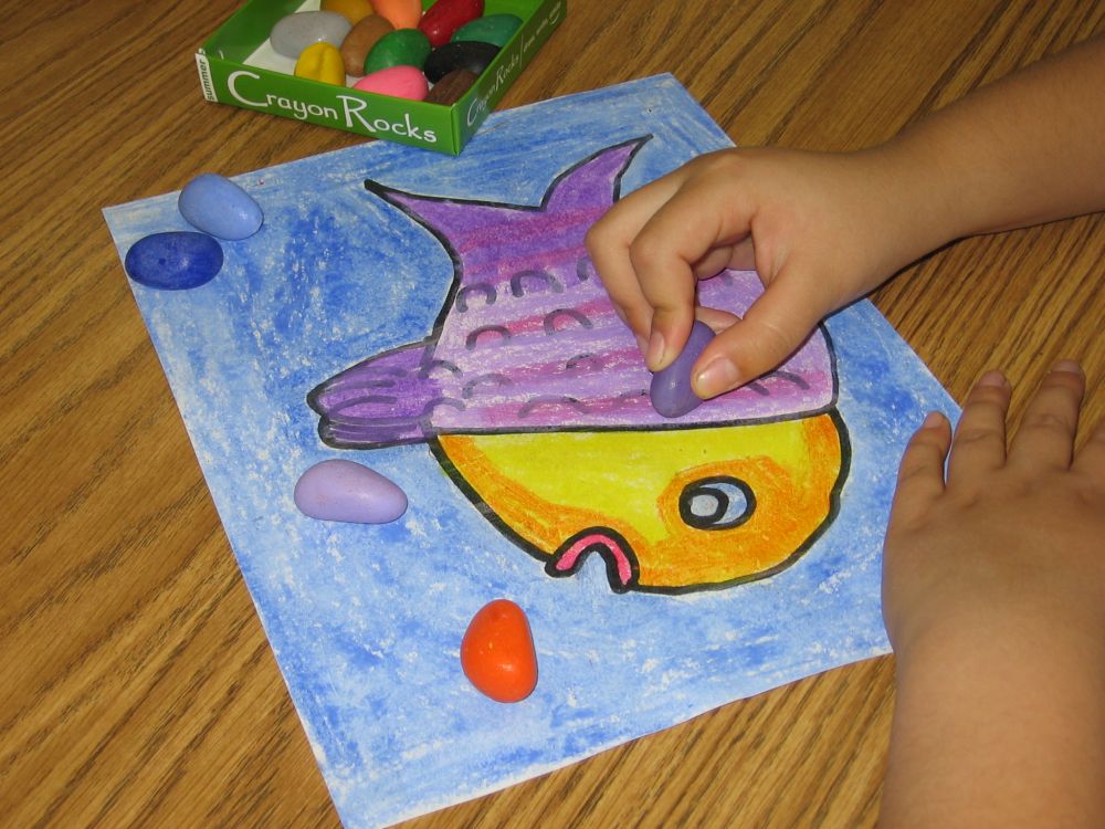 Kids Made In America: Crayon Rocks, Simply the best coloring tool for young children.
