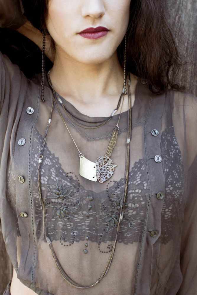 Accessories Made In America: Siri Hansdotter, Modern Primitive Metalwork Jewelry