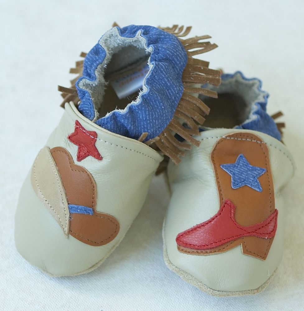 Kids Made In America: Cade&Co, All-natural leather slip-on baby shoes
