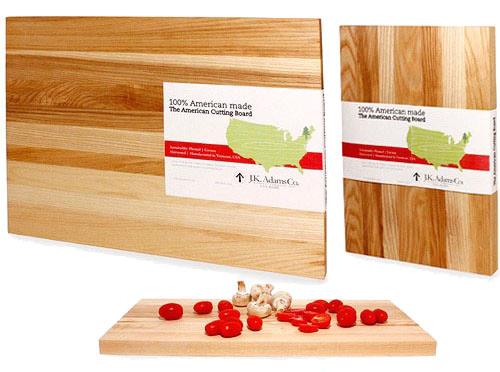 Kitchen Made In America: J.K. Adams Co., Wooden cutting boards, wine racks, knife racks and storage since 1944
