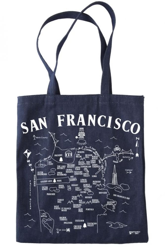 Accessories Made In America: Maptote, Bags