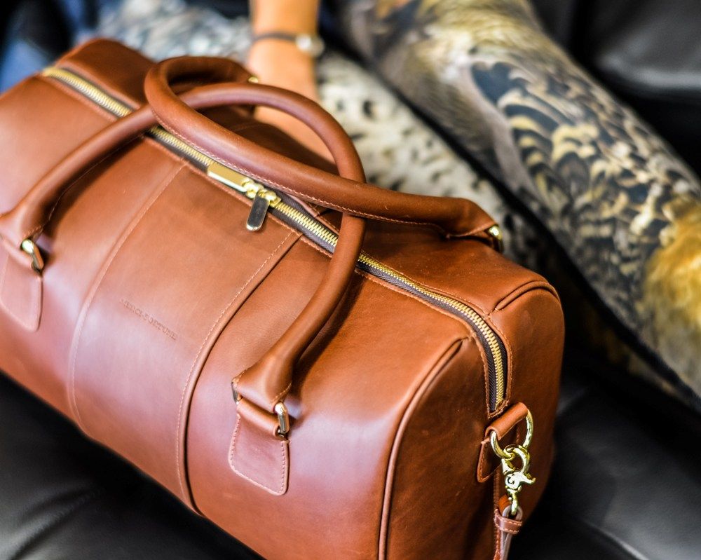Accessories Made In America: Merci-Fortune, Fine leather handbags, made in America