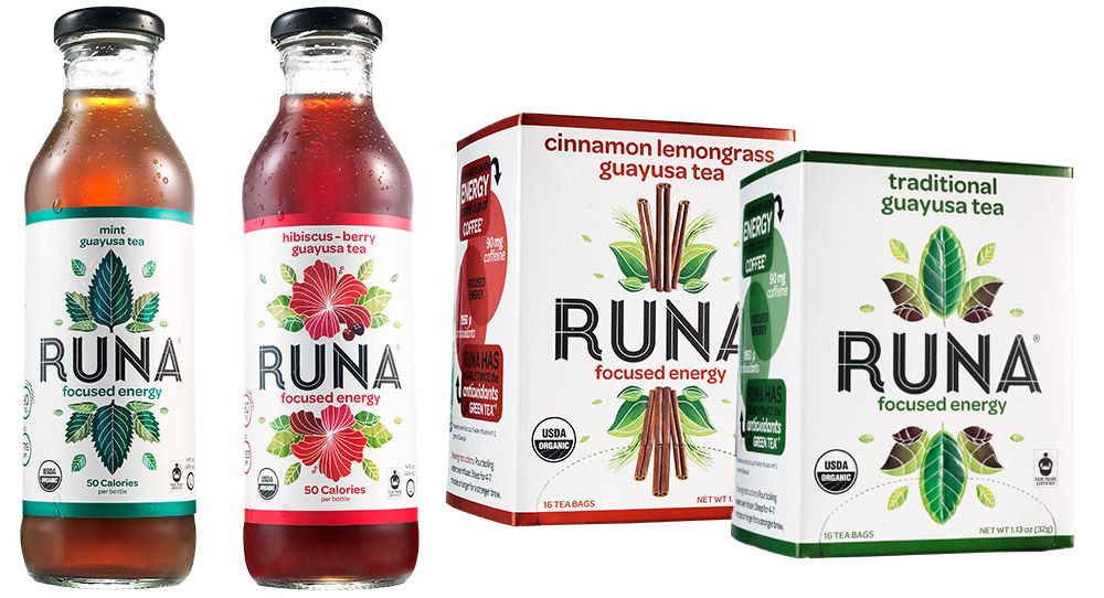Food Made In America: Runa, Tea Boxes, Tea Bottles and Clean Energy Drink